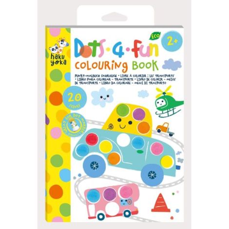 Carte de colorat Dots4Fun - Mijloace de transport - imagine 7